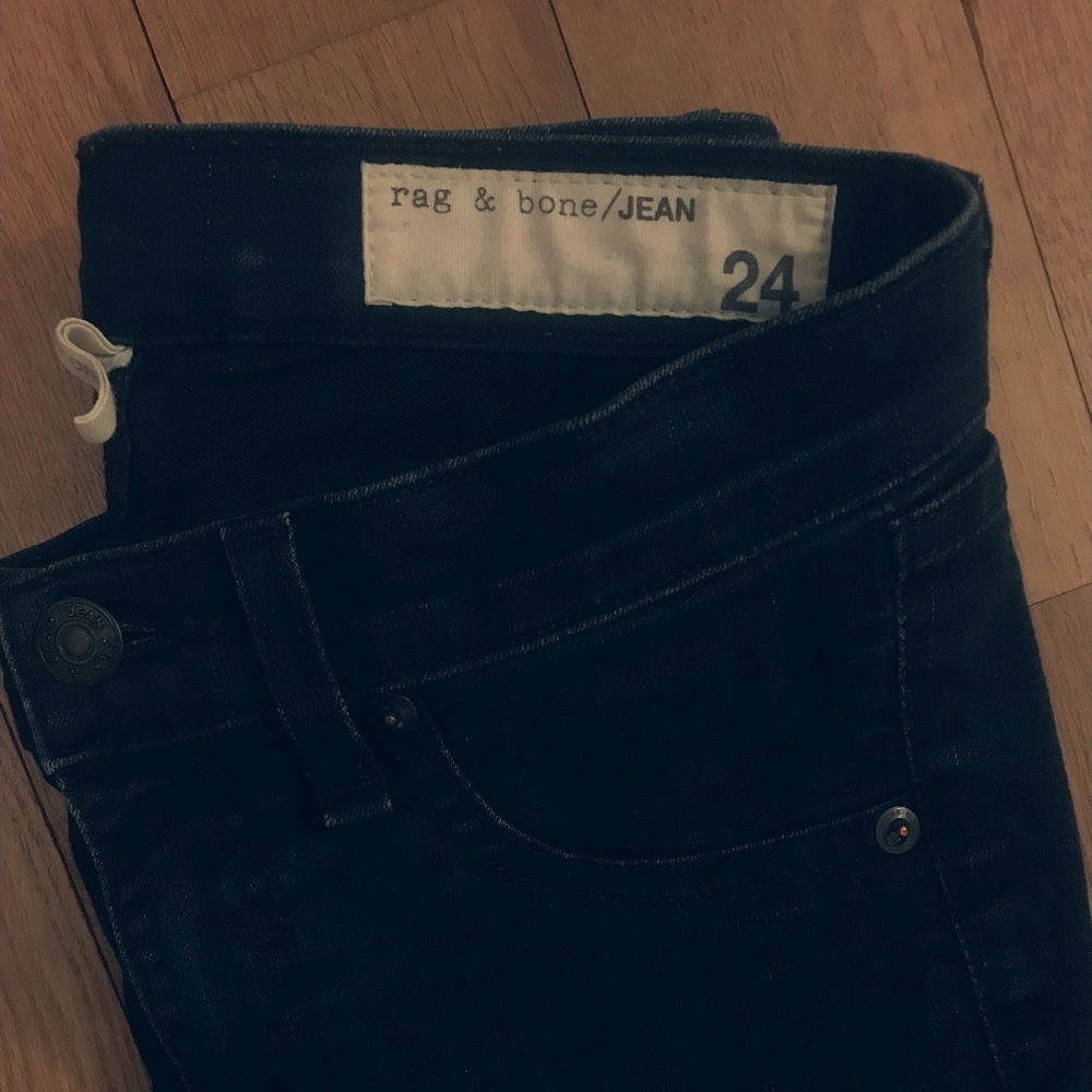 rag & bone Legging zipper Jean